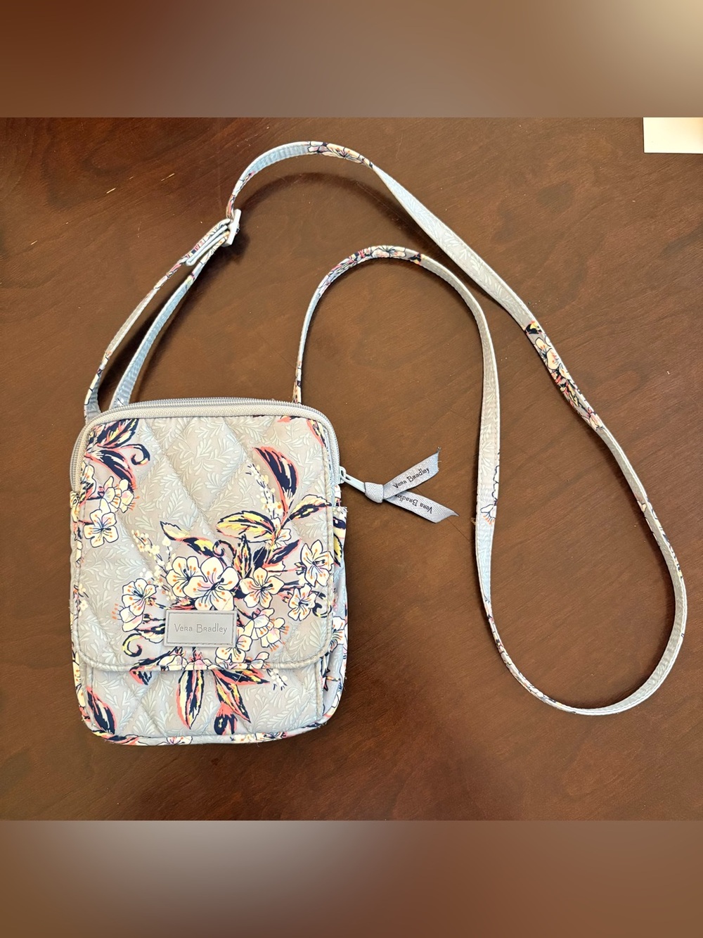 Vera Bradley Ultralight Water Repellent Crossbody Light Blue